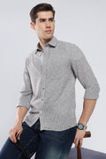 Grey Galaxy Imported Linen Shirt