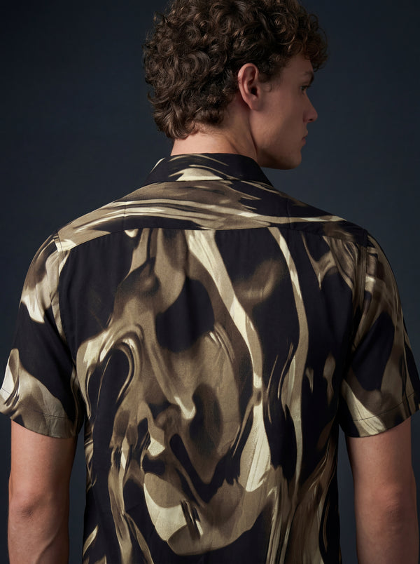 Brown Imported Soft Flow Shirt