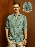 Green Jungle Textured Shirt