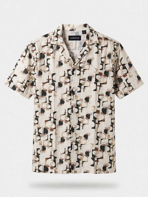 Dyno Viscose Relaxed Printed Shirt