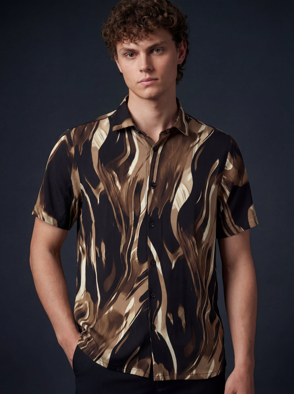 Urban Bronze Soft Flow Shirt