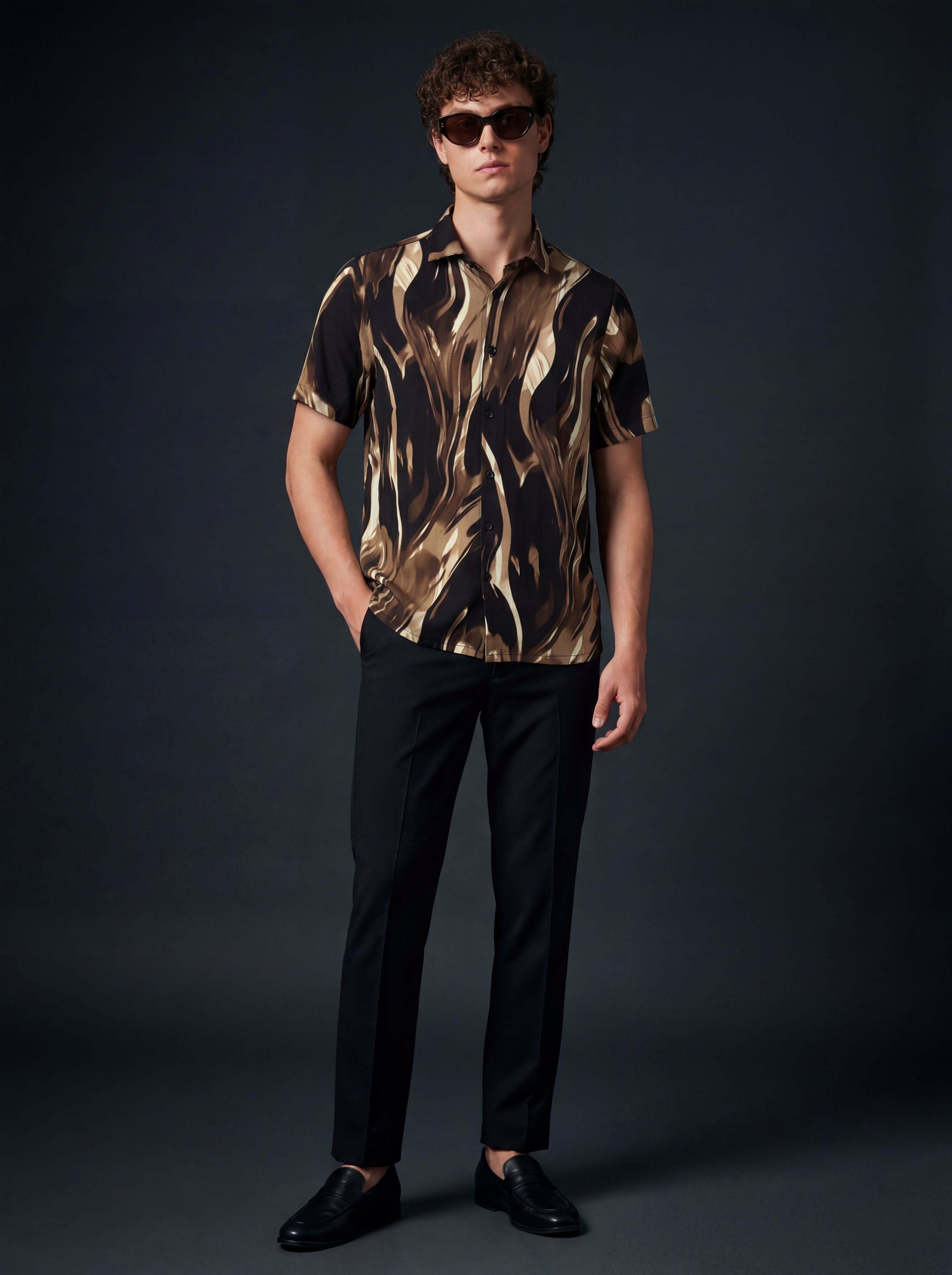 Urban Bronze Soft Flow Shirt