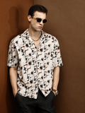 Dyno Viscose Relaxed Printed Shirt