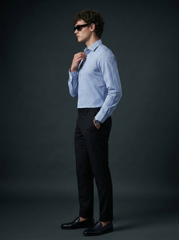 Skyline Blue Stripe Shirt