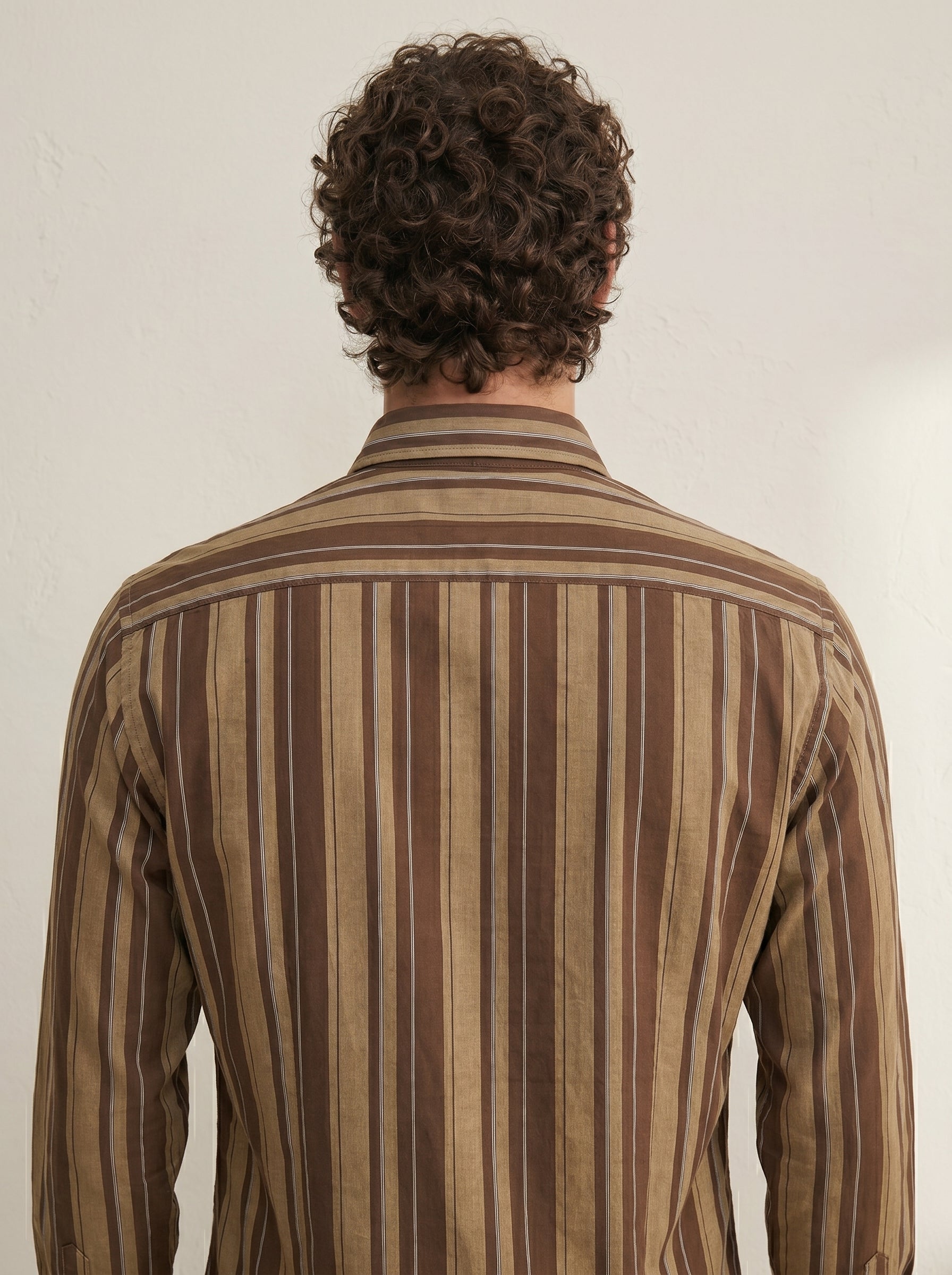 Retro Giza Cotton Stripe Shirt