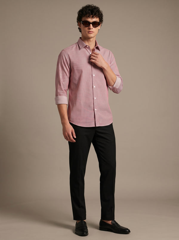 Classic Pink Stripe Shirt