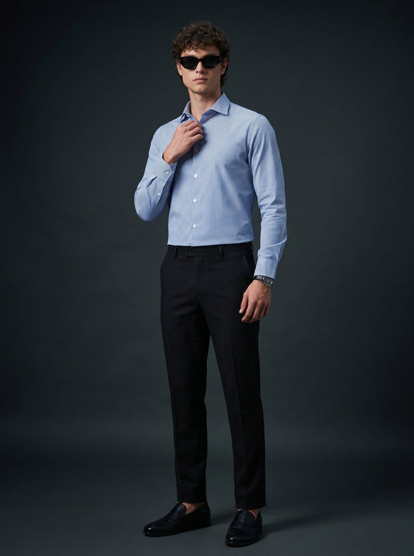 Skyline Blue Stripe Shirt