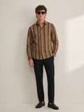Retro Giza Cotton Stripe Shirt