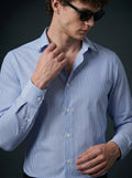 Skyline Blue Stripe Shirt